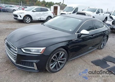 2019 Audi S5 3.0T Premium из США, поврежденный, VIN WAUA4CF54KA077672